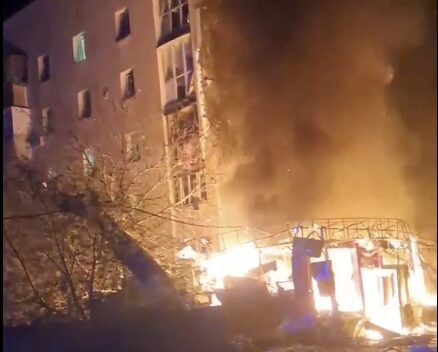 Rusya, Ukrayna'nın Kiev kentini gece saatlerinde dron ve füze saldırıları